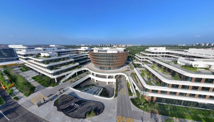 雄安互联网产业园拔地而起