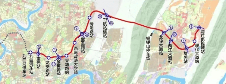 重庆中心城区首条城轨快线来了！首列车就位 内部大公开