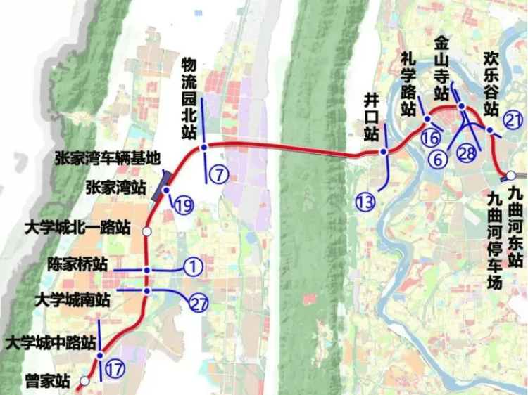 重庆中心城区首条城轨快线来了！首列车就位 内部大公开