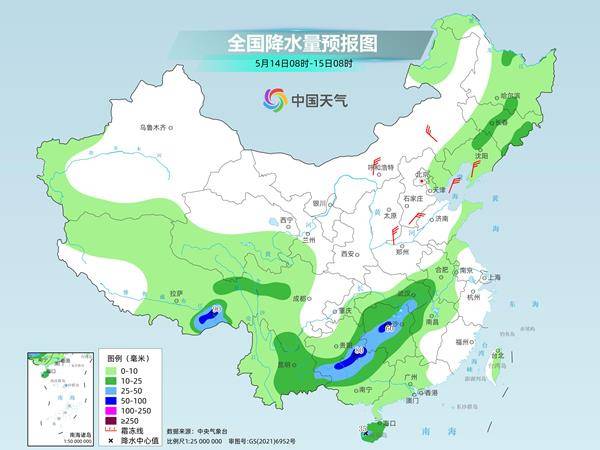 南方再度开启多雨模式，北方将现较大范围高温，全国天气→