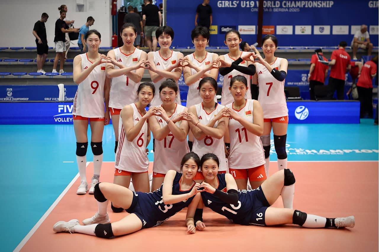 U19世锦赛-黄悦鑫25分揽得分王 中国女排3-2逆转进8强